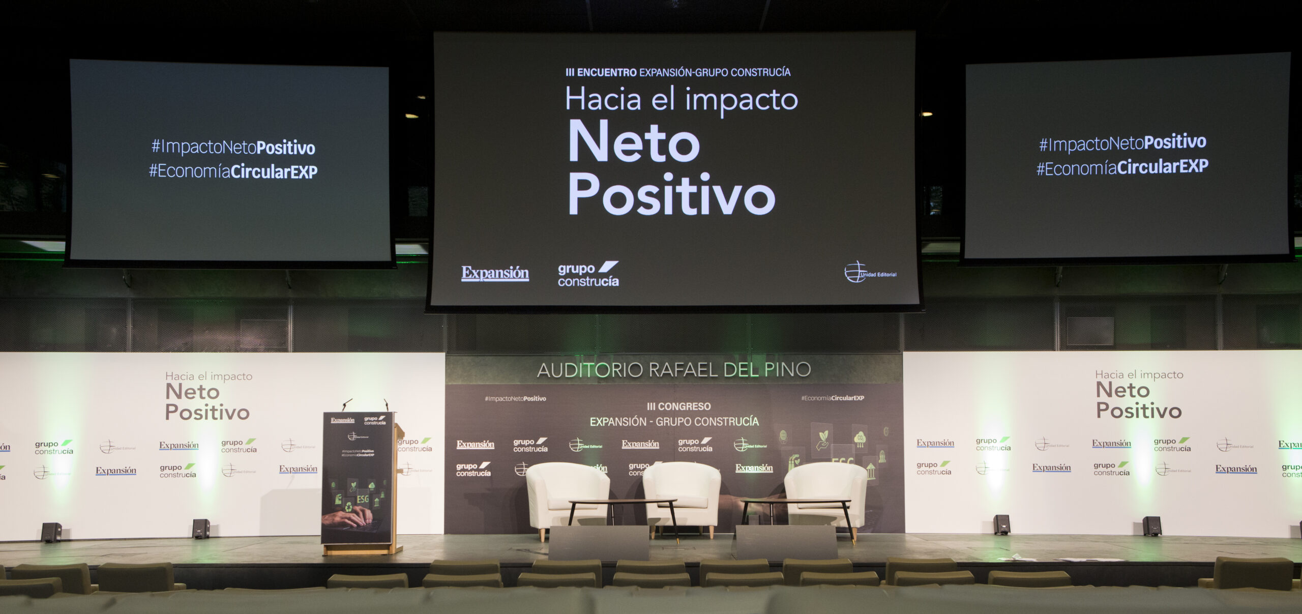 Grupo Construcía y Expansión celebran el III Foro de Economía Circular “Hacia el Impacto Neto Positivo”