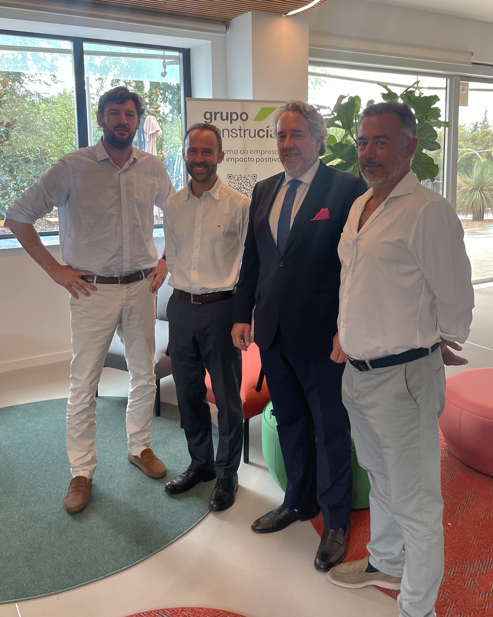 Pablo Sainz de Baranda, Luis Sanz, Antonio Diaz y Arturo Fernández